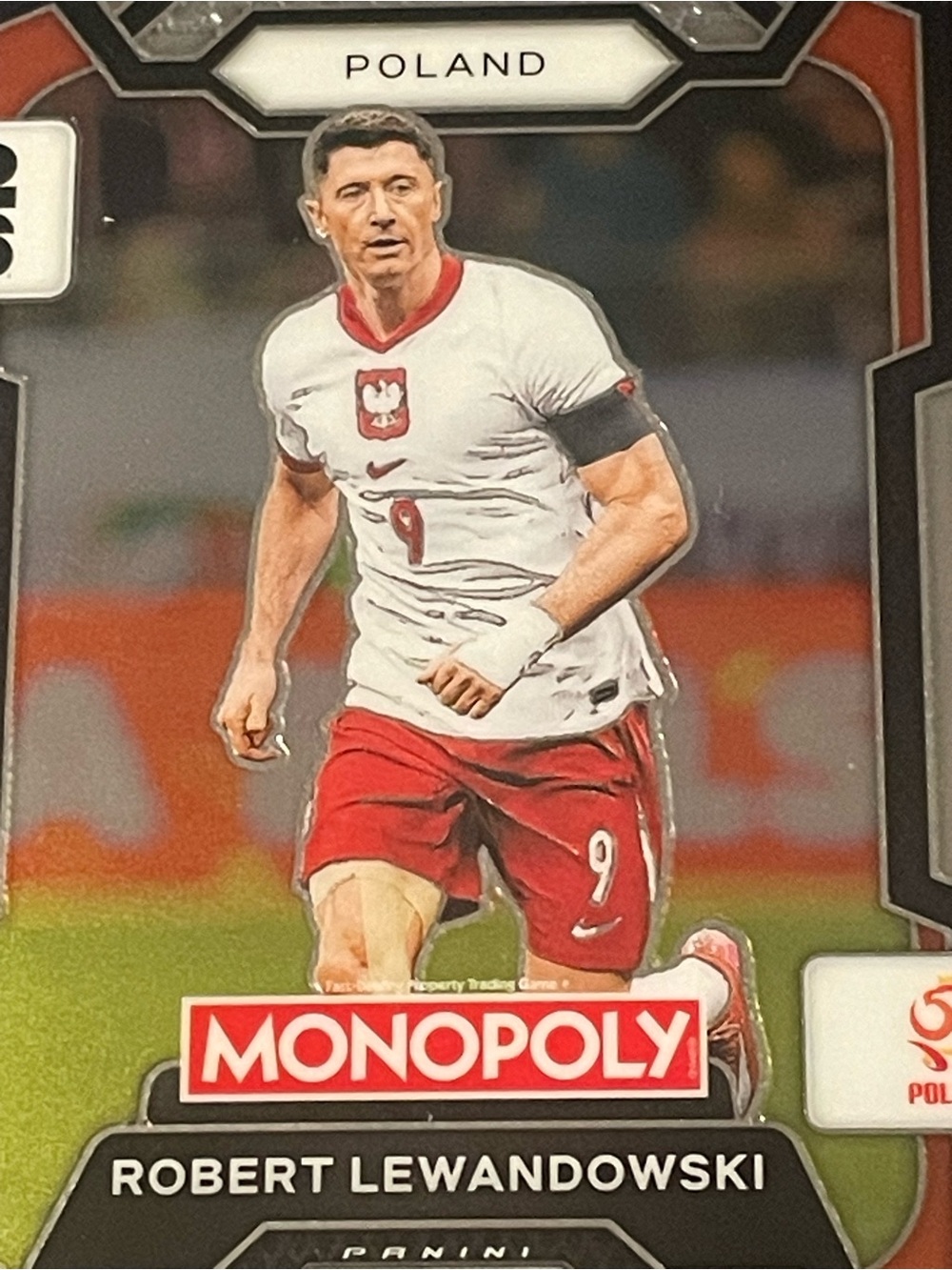 Panini Prizm Monopoly 2026 Robert Lewandowski Poland #84 FIFA World Cup Base - Picture 4 of 6